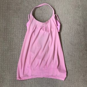 Lululemon pink work out tank